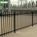 Сад на открытом воздухе забор кованого железа Металлический стальный забор